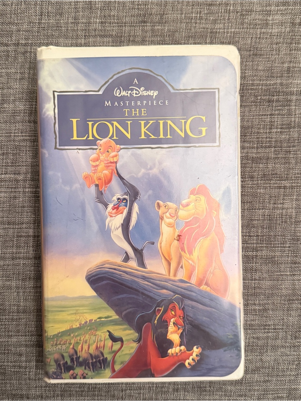 The Lion King VHS Walt Disney Masterpiece
